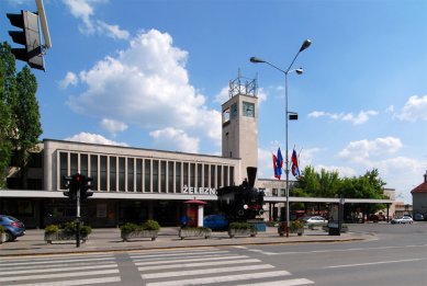 Hlavní železniční nádraží Maribor - foto: Petr Šmídek, 2008