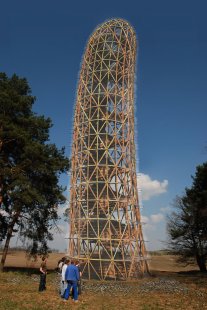 Věž v Heřmanicích - Původní varianta věže - foto: mjölk architekti