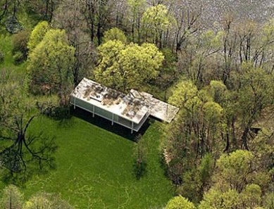 Edith Farnsworth House - foto: © Peter G. Palumbo, 2001; Friends of The Farnsworth House