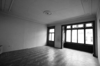 Sloučený nájemní byt v Praze 1 - Josefově - Původní stav