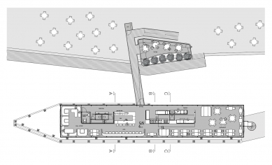 Café OPEN - Floor plan - foto: de Architekten Cie.