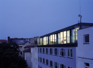 Střešní byt v Praze - foto: Filip Šlapal