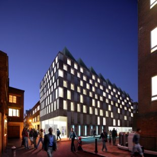 Rivington Place - Axonometrie - foto: Adjaye Associates