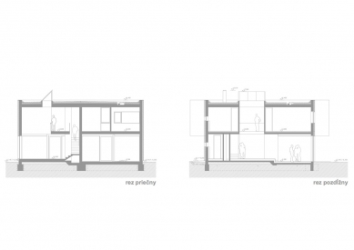 Dvojdům dupleXS - Řezy - foto: at26