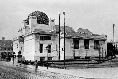Výstavní pavilon Secession - Historický snímek - foto: archiv redakce