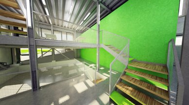 Heat Exchanger Važecká - Vizualizace - foto: Architektonické štúdio Atrium