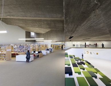 Městská knihovna Seinäjoki - foto: Tuomas Uusheimo