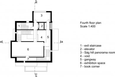 Volcano Visitor Center - Fourth floor - foto: Foldes Architects