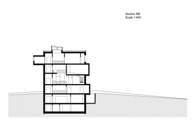 Volcano Visitor Center - Section BB - foto: Foldes Architects