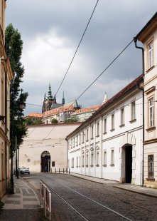 Rekonstrukce domu v Letenské ulici - foto: Tomáš Souček