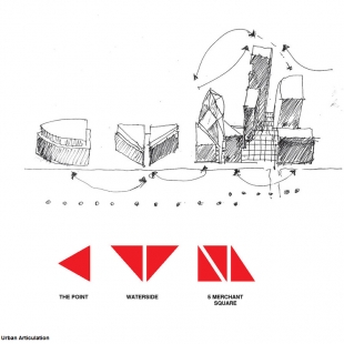 Administratívna budova 5 Merchant Square - Schéma - foto: Mossessian & Partners