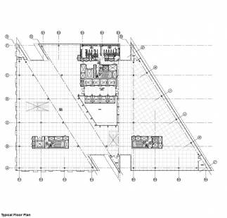 Administratívna budova 5 Merchant Square - Pôdorys - foto: Mossessian & Partners