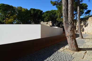 Muzealizace arch. vykopávek Praça Nova na hradě São Jorge - foto: Petr Šmídek, 2013