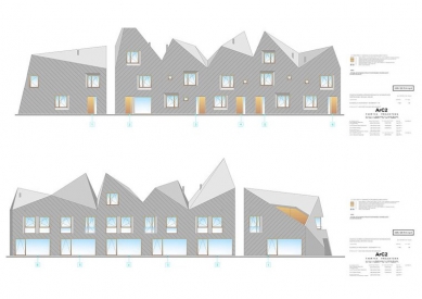 Řadové rodinné domy MikMak - Pohledy - foto: Fabryka Projektowa ArC2