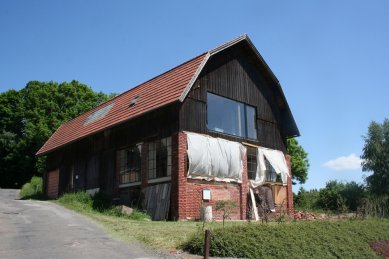 Přestavba stodoly v Benešově - Fotografie z průběhu rekonstrukce - foto: Pavel Nalezený