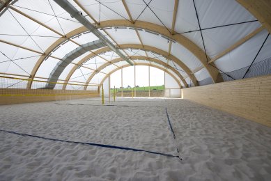 Areál plážového volejbalu Beachwell Pelhřimov - foto: Jiří Ernest