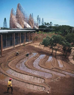 Jean Marie Tjibaou Cultural Centre - foto: © Hans Schlupp / architekturphoto