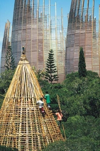 Jean Marie Tjibaou Cultural Centre - foto: © Hans Schlupp / architekturphoto