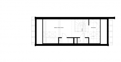 Rekonstrukce řadového rodinného domu - 3NP