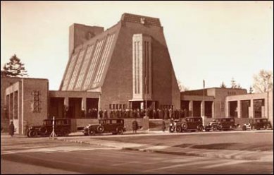 Krematorium Hamburk-Ohlsdorf - Historický snímek z roku 1935