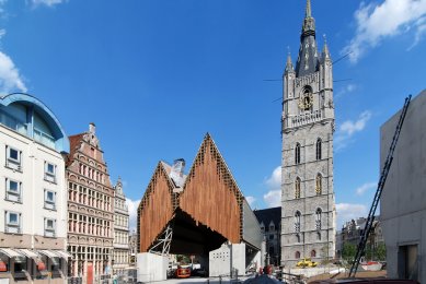 Market Hall in Ghent - foto: Petr Šmídek, 2012