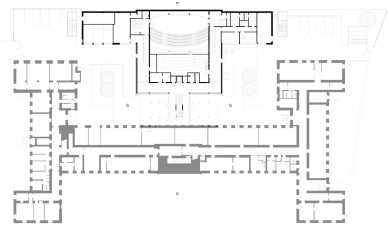 Výzkumně vzdělávací areál Pdf UP v Olomouci - 1. NP