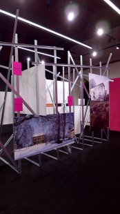 Instalace výstavy PUNK v české architektuře - foto: AI photography, Aulík Fišer architekti