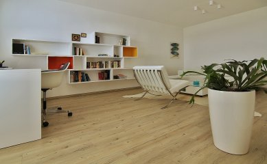 Interiér apartmánu a kanceláře v Brně