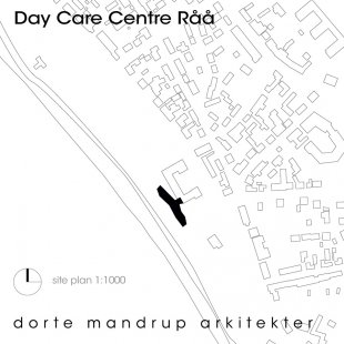 Råå Day Care Center - Situace - foto: Dorte Mandrup Arkitekter 