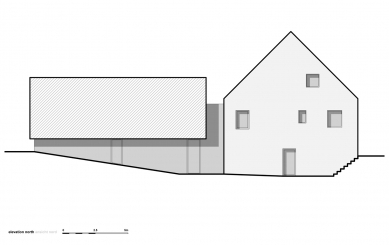 Vícegenerační dům v Eichgrabenu - Pohled severní
