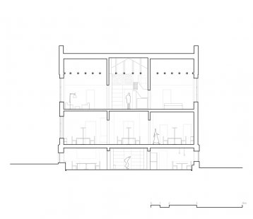 RRA Studio at J7 - Section A-A - foto: Reiulf Ramstad Arkitekter