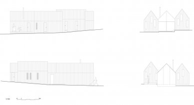 Micro Cluster Cabins - pohledy / elevations