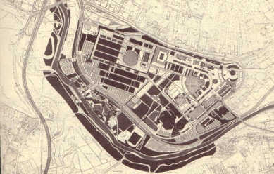 Brněnské výstaviště - Návrh rozvoje výstaviště z roku 1977 - Návrh rozvoje výstaviště z roku 1977