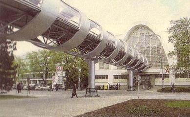 Brněnské výstaviště - Spojení pavilonů paserely, 1994 - 2000 - Spojení pavilonů paserely, 1994 - 2000