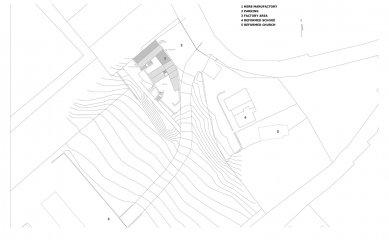 Herb-valley Center in Zánka - situace / site plan