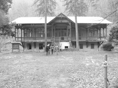 Rekonstrukce Tančírny v Račím údolí - Původní stav - foto: Archiv autorů