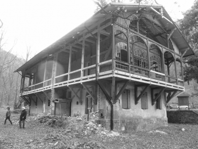 Rekonstrukce Tančírny v Račím údolí - Původní stav - foto: Archiv autorů