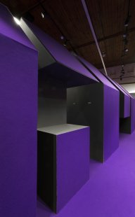 Instalace výstavy Sakrální prostor - foto: AI photography, Aulík Fišer architekti