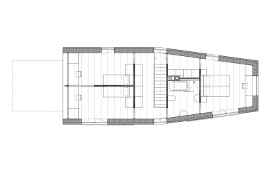 Rodinný dům Zapletal - Půdorys patra - foto: under-construction architects