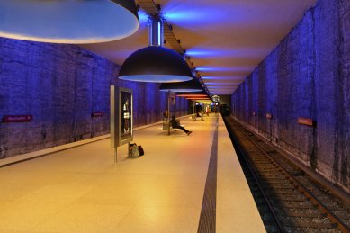 Subway Station Westfriedhof - foto: Petr Šmídek, 2015