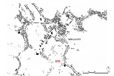 Son La Restaurant - situace / site plan