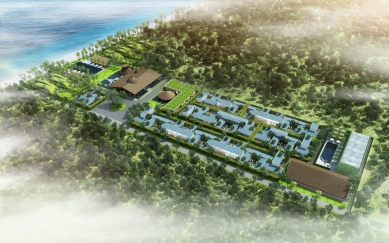 Naman Retreat Resort - urbanismus / master plan