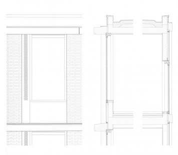 Městská knihovna Blankenberge - Detail - foto: Sergison Bates architects