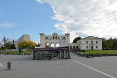 Železniční stanice Bayerischer Bahnhof - foto: Petr Šmídek, 2016