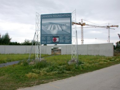 Langen Foundation  - Z průběhu realizace - foto: Petr Šmídek, 2003