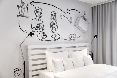 Hotel Pytloun – Pokoj číslo 218 | Graphic