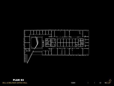 Přednášková budova Billa a Melindy Gatesových  - Plan 03 - foto: Morphosis Architects