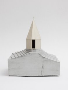 Kaple Salgenreute - Model - foto: Bernardo Bader Architekt