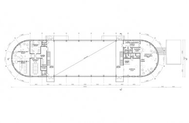 Dřevák - Půdorys patra - foto: Atelier M1 architekti s.r.o.