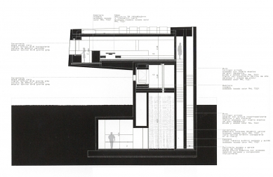 House for a Carpenter - Řez - foto: RCR Arquitectes